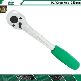 Resim Elta 1/2” Cırcır Kolu | 250 mm 