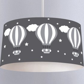 Resim instababyrooms Çocuk Odası Dijital Baskılı Dekoratif Sarkıt Avize Model 015 