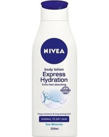 Resim Nivea Express Hydration Sea Minerals Vücut Losyonu 250 ML 