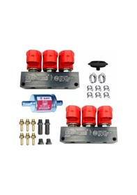 Resim Akl Uyumlu 6 Silindir Enjektör Takımı 3 Ohm 