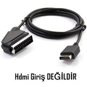 Resim Playstation 2 3 Rgb Scart Tv Kablosu Ps2 Ps3 Tv Bağlantı Kablosu 