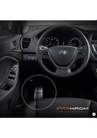 Resim intakrom Hyundai İ20 Krom Ayak Dinlendirme Pedalı 2009 - 2014 