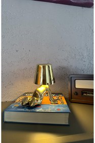 Resim Home Figüratif LED Masa Lambası (Emekleyen Figür) - Işığın Estetik Yorumu 