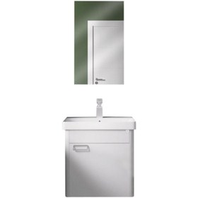 Resim Belinza Smart 55x37 Beyaz Banyo Dolabı 