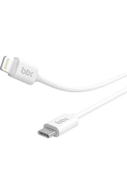Resim Bix BX-IP02UC Type-C To Lightning Data ve Şarj Kablosu Beyaz 1 Metre 