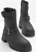 Resim Bambi Mat Siyah Kadın Bot & Bootie K02538200109 