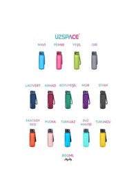 Resim Uzspace 800 ML Yeni Ebat Boy 25 CM Tritan Su Matarası Bpa 