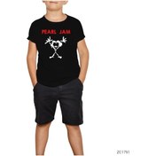 Resim Pearl Jam Mascot Siyah Çocuk Tişört Siyah 