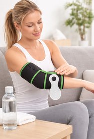 Resim Bozkar Medikal Silikon Destekli Dirseklik Ayarlanabilir Spor Dirsek Destek Bandı Tenisçi Dirseği 