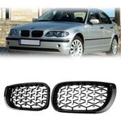 Resim Bmw E46 1998-2004 Daimond Ön Panjur Ön Böbrek 