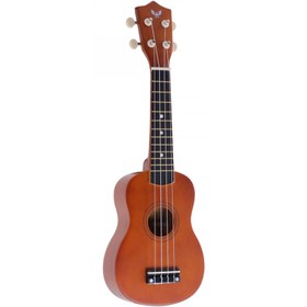 Resim Angel AUK21-BR Kahverengi Soprano Ukulele 