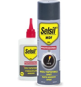 Resim Selsil Mdf Hızlı Yapıştırıcı 400 ML + 100 G 