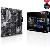 Resim Asus PRIME B550M-A AMD B550 DDR4 USB3.2 HDMI/DVI/VGA PCI 4.0 AM4 Anakart | OEM OEM