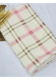Resim Bebitof Ekose Battaniye Pembe-350- 95270 Krem - Pembe 