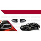 Resim X POWER TUNİNG Bmw 3.seri G20 2019-2021 Batman Parlak Siyah Ayna Kapağı 