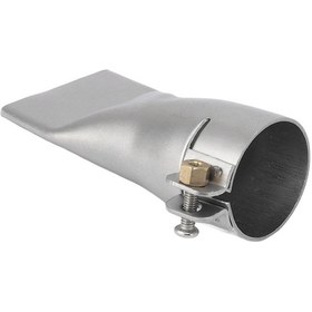 Resim Hangfox Stainless Steel Isı Dayanıklı Plastik Kaynak Ucu - Geniş Üçgen Düz Açık, Boru, Araba Tampon, Zemin Tamiri İçin Kaynak Aleti Aksesuarı 