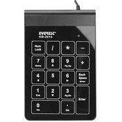 Resim Everest KB-2014 Siyah USB Dokunmatik Numerik Standart Klavye 
