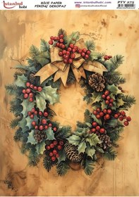 Resim Pirinç Dekopaj Kağıdı 30x42cm Pty-275 