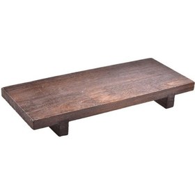 Resim Bambum Bamira Ayaklı Dikdörtgen Büyük Sunum Tepsisi B1629 