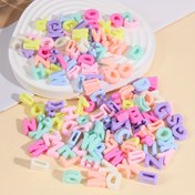 Resim 130/230 adet Bohemian Alfabe Boncuk Seti, Akrilik 3D Harf Boncuklar, Takı Yapımı, DIY Bileklik Kiti, Arkadaşlık Hediyesi, Sanat & El Sanatları Malzemeleri, Moda Aksesuarları, Anahtarlık, Telefon Sihirbazları, Yaratıcı DIY Parçaları, Sevgililer Günü, Şükran Günü, Noel için İdeal - Sentetik Taş, Kaplama Yok 