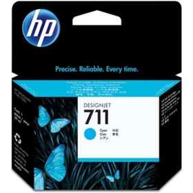 Resim HP 711 CZ130A Mavi Orjinal Kartuş 29ML / Hp Designjet T120 HP Designjet T520 Kartuş 
