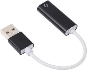 Resim Mikrofonlu kulaklık usb çevirici usb ses kartı 7.1 tek girişli usb ses kartı 