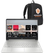 Resim HP 15S-EQ2000NT R7 5700U 16GB RAM 256GB SSD 15.6'' Full HD FDOS Dizüstü Bilgisayar & PER4 ÇANTA 