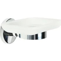 Resim Çelik Banyo Flora Sabunluk 