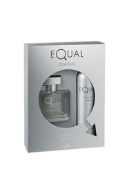 Resim Equal Classic EDT 75 ml + Deo Sprey 150 ml Erkek Parfüm Seti 