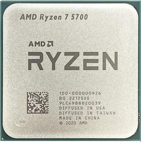 Resim Ryzen 7 5700 20mb 8çekirdekli Vga Yok Am4 65w +fansız-131178 