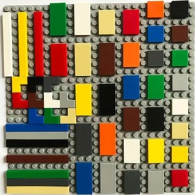 Resim 100 Adet ABS Plastik Yapım Blokları Seti, Çok Boyutlu Düz Fayanslar, Kendin Yap Eğitici Yapım Oyuncak Seti, Çeşitli Renklerde İnce Taban Plakası Yapım ve İstifleme için, Büyük Markalarla Uyumlu, 6+ Yaş 