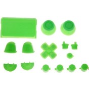 Resim Suntek Magideal L2 R2 L1 R1 Düğme Mod Sony PS4 Denetleyicisi İçin Düğme Seti Yeşil 