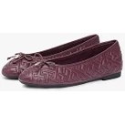 Resim Tommy Hilfiger Th Quilted Ballerina Babet 