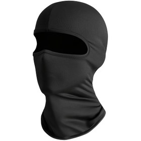 Resim Erkekler ve Kadınlar için Unisex Balaclava - Nefes Alabilen Tam Yüz Bisiklet ve Balıkçılık Başlığı, Rüzgar Geçirmez Polyester Örgü Kumaş, Siyah, Makinede Yıkanabilir, Açık Hava Spor Aksesuarı, Tam Yüz Balaclava, Balıkçılık Başlığı, Şık Başlık 