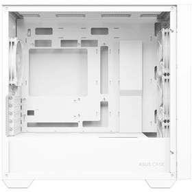 Resim Asus A21 Plus 750w 80+ Bronze Tempered Glass Argb Usb 3.2 Beyaz Matx Kasa 