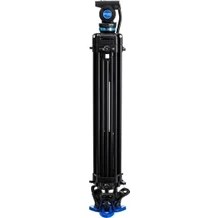 Resim Benro KH-26P Video Tripod Uzun Model Alüminyum Yapı ile Profesyonel Kullanım İçin Stabil Destek 