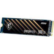 Resim MSI Bulk Spatıum M390 Nvme M.2 500gb (3300mb Okuma / 2300mb Yazma) Kutusuz 