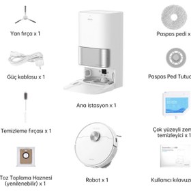 Resim Dreame 5300 PA Ultra Robot Süpürge - UZUNKAYA HOME AYAKKABILIK HEDİYE 