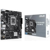 Resim Asus Prıme H610M-K Ddr5 5600MHZ 1xvga 1xhdmı 1xm.2 USB 3.2 Matx 1700P (12. / 13. ve 14. Nesil Işlemci Uyumlu) 