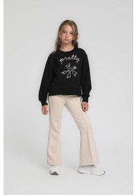 Resim Xo Kids Kız Çocuk Pantolon 10-14 Yaş 36069 Taş Rengi 