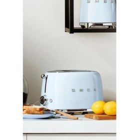 Resim Smeg Pastel Mavi 2X1 Ekmek Kızartma TSF01PBEU 