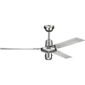 Resim Kaşkar Krom 3 Kanatlı Tavan Vantilatörü K48005 