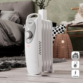 Resim Homenter Voltomat 600W 5 Dilim Elektrikli Mini Radyatör 