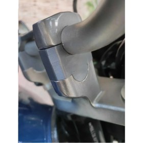 Resim Hero Xpulse 200 Motorsiklet 2.5 cm Gidon Yükseltme Aparatı Cnc Alüminyum Işleme 