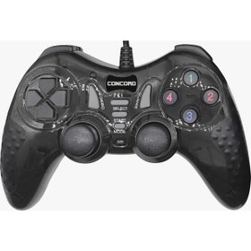 Resim Concord C899 Çok Fonksiyonlu Pc Gamepad Usb 2.0 1,5m Kablo 