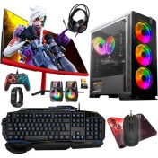 Resim Turbox TX4803 Intel Core I5 10400F 16GB Ram 1tb SSD 6gb GTX1660TI Gddr6 27 Curved Freedos Oyuncu Masaüstü Bilgisayarı 