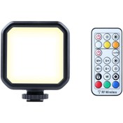 Resim Shineyee Rgb 3000k-7000k 7600 Lux El Tipi Canlı Yayın Ve Dış Çekim Işığı, 2000mah Pil Ve Uzaktan Kumanda İle 