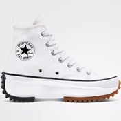 Resim Converse 166799C Beyaz - Siyah Kanvas Kadın 