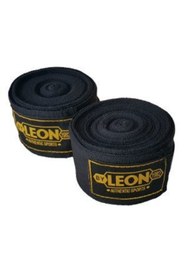Resim By Leon 1982 Leon Elastik Boks, Kick Boks Ve Muay Thai Bandajı 7 Metre Siyah 