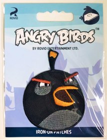 Resim Angry Birds Ütü Ile Yapışan Dokuma Arma - Patch - Yama -bomb- (orjinal Lisanslı Ürün)" 